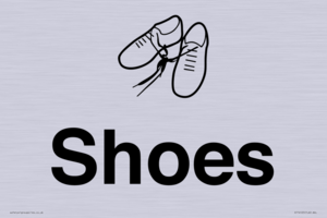 Dementia shoes sign